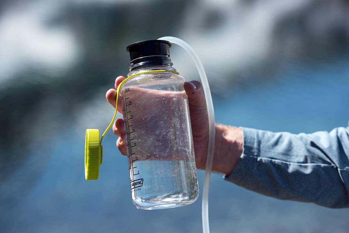 Water filter (Katadyn Hiker to water bottle)