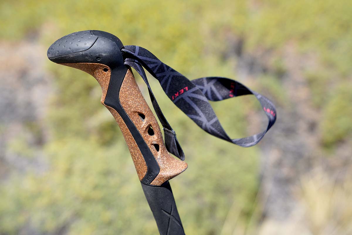 Leki cork grips (How to Choose a Trekking Pole)