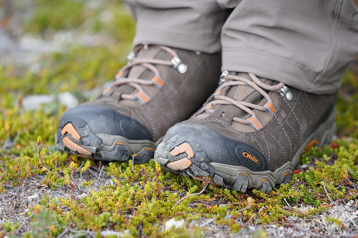Oboz Bridger Mid Waterproof hiking boots (toe protection 2)