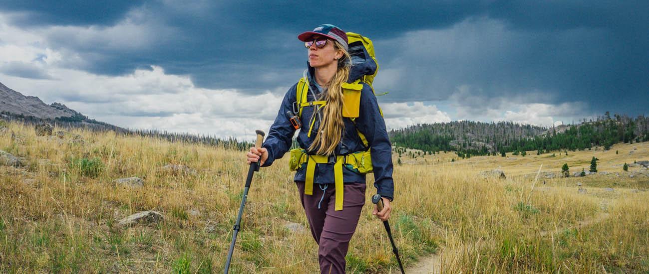 Arc'teryx Beta SL hardshell jacket (backpacking in moody weather)