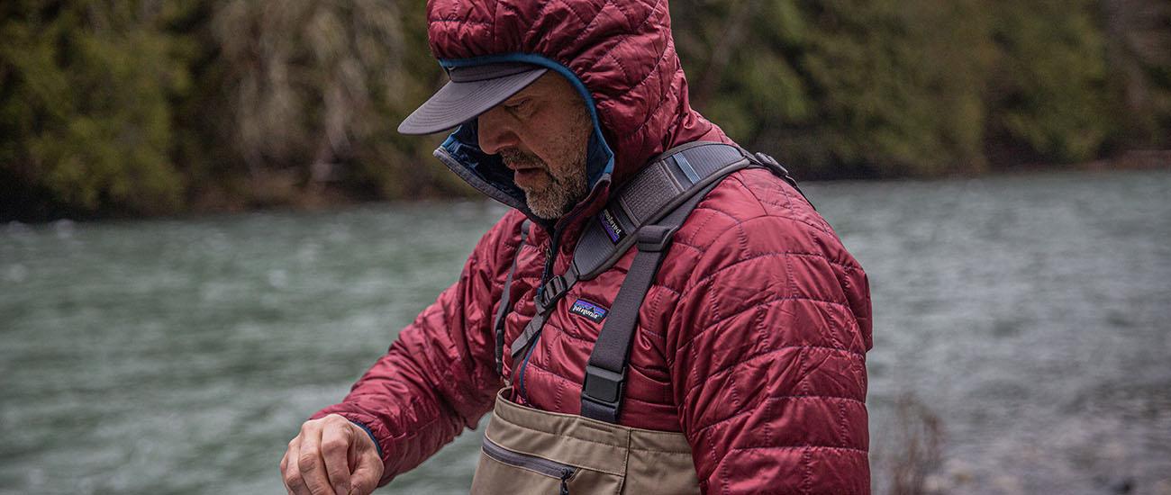 Patagonia Nano Puff Hoody (fly fishing)