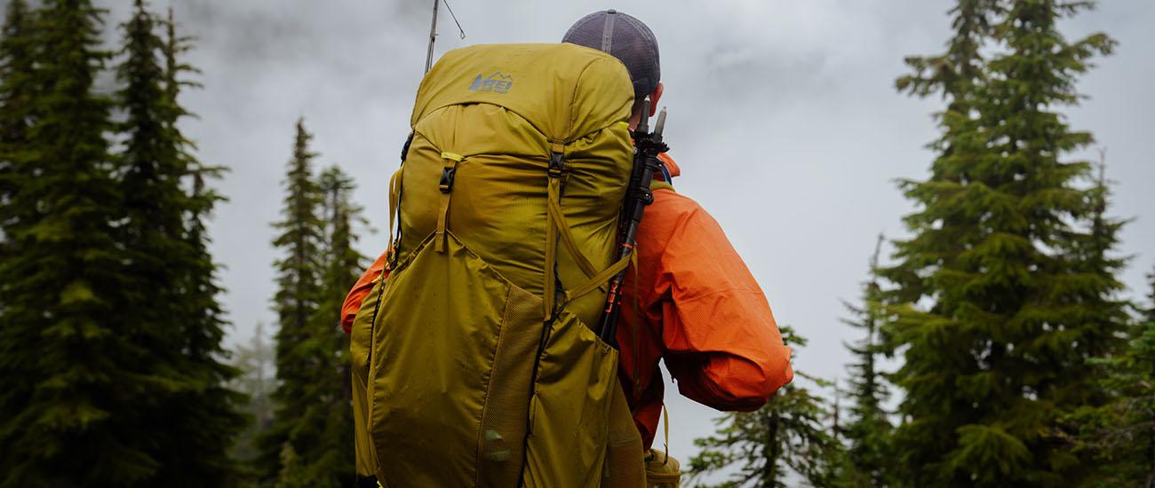 REI Co-op Flash 55 backpack (foggy forest)