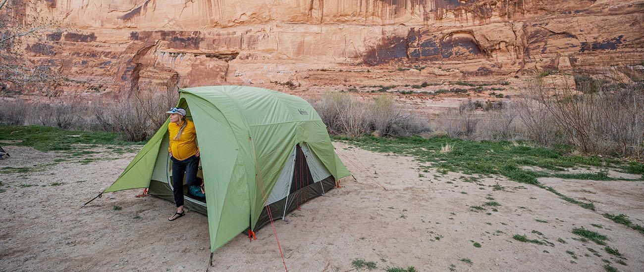 REI Co-op Wonderland 4 Tent (camping in Utah desert)