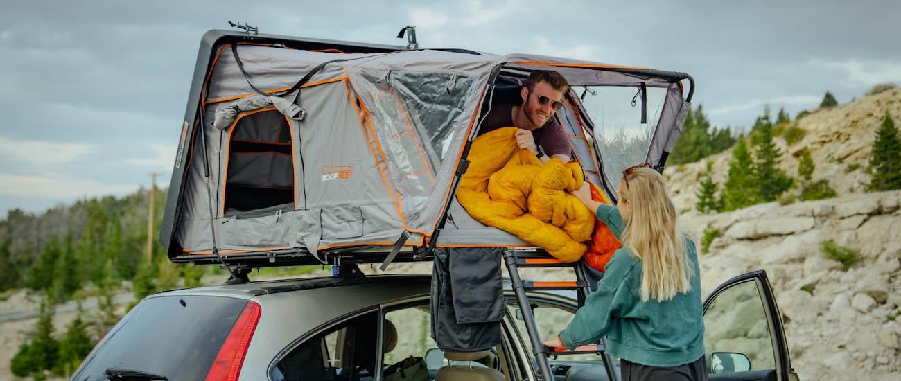 Testing the Rooftnest Condor 2 rooftop tent in Wyoming