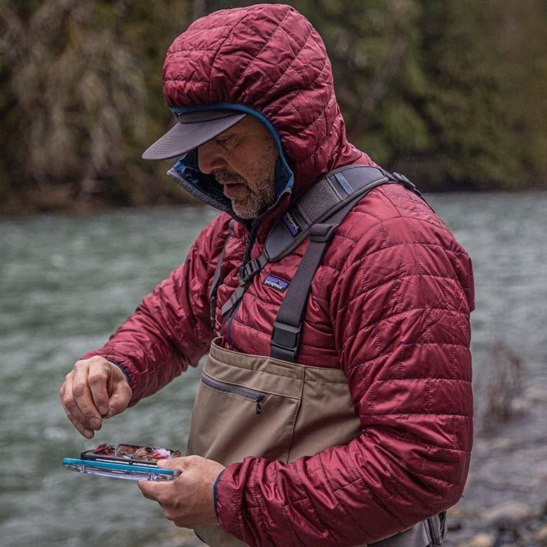 Patagonia Nano Puff Hoody (fly fishing)