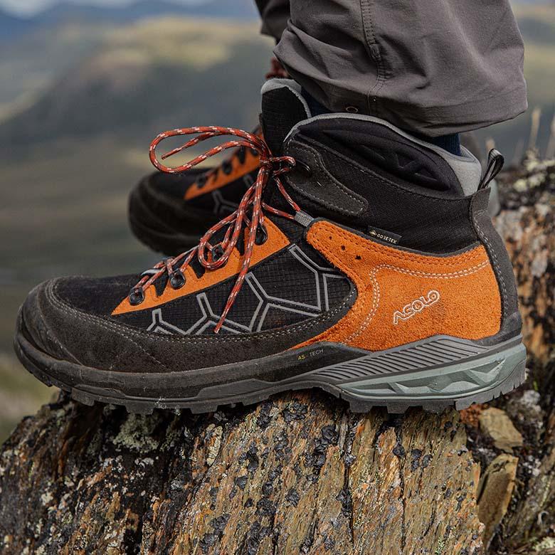 Asolo Falcon Evo GV hiking boots (in mountains)