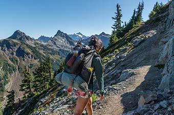 ​​Zpacks Arc Haul Ultra 60L backpack (backpacking in mountains)