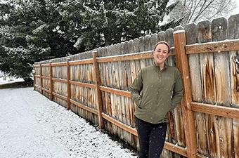 Arc'teryx Allium Insulated Jacket (standing in snow)