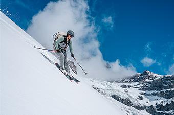 Backcountry ski checklist (skiing in mountains)