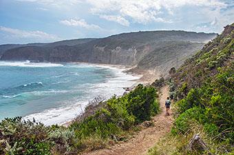 Great Ocean Walk (hiking along bluff above ocean)