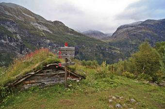 Hiking Signs in Norway