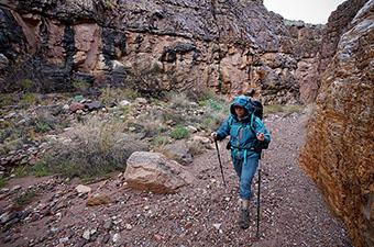 Patagonia Calcite jacket (hiking in Grand Canyon)