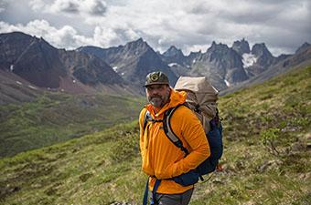 Patagonia R1 TechFace Hoody (backpacking in Yukon mountains)