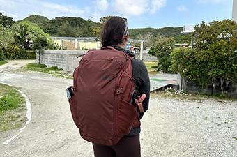 REI Co-op Ruckpack 40 travel pack (shot of full pack)