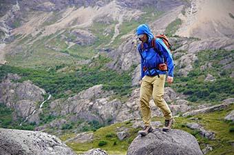 REI Drypoint GTX jacket (hiking in Patagonia)