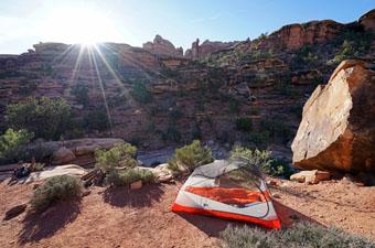 REI Quarter Dome backpacking tent