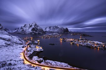 Reine, Norway winter