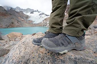 DEK Ontario Men's Trail Boots Synthetic Leather Hill Walking Trek Shoes 