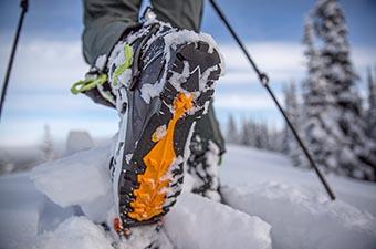 Scarpa Maestrale RS ski boot (skinning closeup)