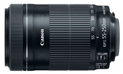  Canon 55-250mm STM lens