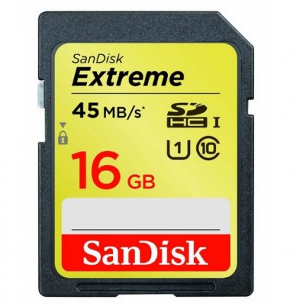 SanDisk Extreme 16GB Memory Card