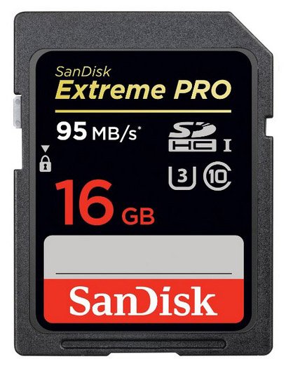 SanDisk Extreme Pro 16GB Memory Card