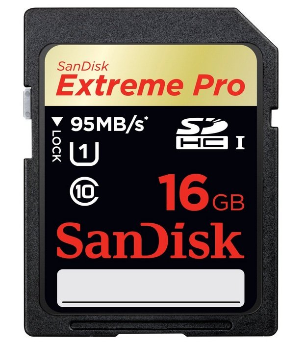 SanDisk Extreme Pro memory card